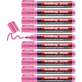 Rotulador Edding 300 Rosa | Edding | Pack 10 Unidades